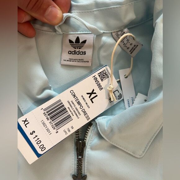 adidas Originals Adicolor Contempo Dress Shirt Gender Neutral - Picture 9 of 11